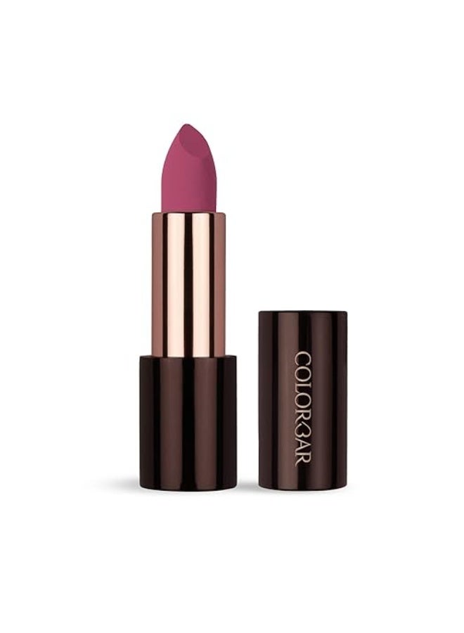 Colorbar Sinful Matte Lipcolor, Pink, 3.5 g | Smudge Proof | Transfer Proof | Long Wearing | Paraben Free | Lightweight | Sea Fennel Wax - Image 1